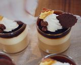 A picture of step 13 of Easy Coffee Mousse and Vanilla Mousse.