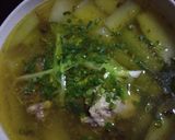Hình bước làm 3 của món Canh bí đao hầm xương ngan