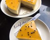Hình bước làm 1 của món Chesse cake chanh dây
