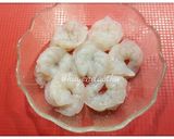Hình bước làm 1 của món Gambas al ajillo - Tôm cháy Tỏi