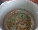 A picture of step 3 of Bisi Bele Bath.