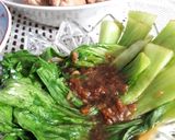 Foto langkah ke 5 dari resep Nasi Ayam Hainam // Tumis pakcoy 🍛.