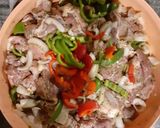 Foto del paso 1 de la receta: 🥩Carne cocinada de en cajas de 🍷 y 🥛