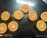 A picture of step 1 of Orange jelly.