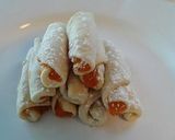 A picture of step 16 of Hungarian Kiffles.