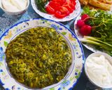 عکس مرحله 2 از دستور نرگسی اسفناج