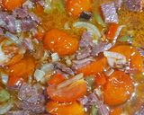 Foto del paso 2 de la receta: Carré ensalzado en cherry y salamín, zanahoria 🥕 y apio