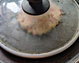 A picture of step 3 of Bread chilla and atta chilla.
