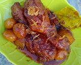 Foto langkah ke 6 dari resep Semur Ayam Telur Kentang.