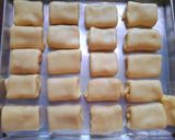 Foto langkah ke 5 dari resep Bolen Pisang Coklat.