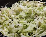A picture of step 4 of Homestyle vegetarian plate meals.