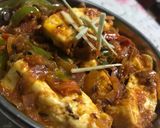 A picture of step 8 of Paneer Khurchan.