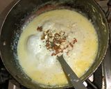 A picture of step 3 of Kerela style Rice Payasam.