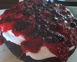 Foto del paso 4 de la receta: Brownie con frutos rojos