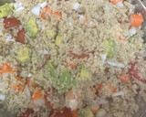 Foto del paso 2 de la receta: 481. Ensalada al estilo asiático de quinoa y gambones (entrante ensalada)