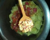 A picture of step 4 of Aloo ki tarkari.