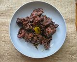 Foto langkah ke 6 dari resep Ungkep Ati Ampela Manis Pedas.
