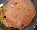 A picture of step 3 of Noodles omelette.
