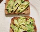 A picture of step 4 of Avocado's Roasted Toast.
