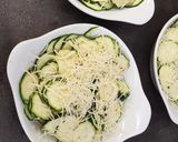 Une image de l'étape 2 de °gratin de courgettes au curry°.