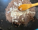A picture of step 1 of Beef Tostada.