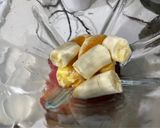 Foto del paso 1 de la receta: Jugo de naranja-plátano🍊 🍌