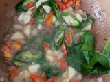 Oseng kentang ati ampela