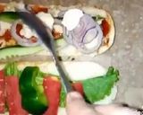 A picture of step 6 of Long bun sandwich.