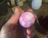 Foto del paso 4 de la receta Pascuas: Huevos marmolados con crema de roquefort