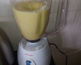 A picture of step 5 of PineAvoNana Smoothie.