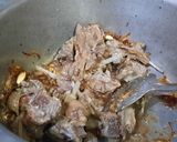 A picture of step 4 of Chops pulao.