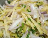 A picture of step 1 of Crispy pakoray.