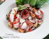รูปขั้นตอนการทำที่ 5 ของ ยำแหนมหมู