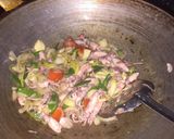 Foto langkah ke 4 dari resep Cumi asin cabe ijo.