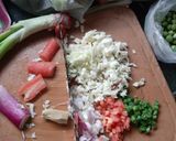 A picture of step 1 of Healthy Soup.