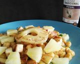 Foto del paso 11 de la receta Ensalada de garbanzos, tofu y piña