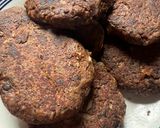 A picture of step 4 of Black bean 🫘 burgers 🍔.