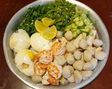 รูปขั้นตอนการทำที่ 1 ของ ยำขนมจีน สูตรไข่ยางมะตูม by alice