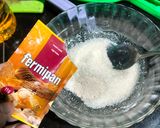 Foto langkah ke 3 dari resep Roti Kukus Pontianak Original Vla Pandan.