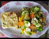 Foto del paso 8 de la receta: LASAGNA DE PAPA y vegetales salteados