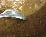 A picture of step 3 of Chana kanghou recipe Manipur style.
