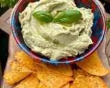 Une image de l'étape 3 de Houmous avocat pois chiches.