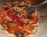 A picture of step 8 of Spicy Tawa Idli.