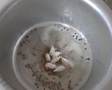 A picture of step 3 of Khara pongal.