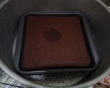 Foto langkah ke 5 dari resep Brownies Cake Kukus Putih Telur Lembut & Nyoklat.