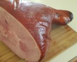 Karácsonyi sonka sárgabarack mázzal recept fázis 3 fotója