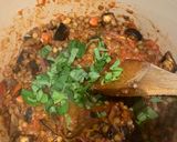 A picture of step 5 of Aubergine and chestnut ragu.