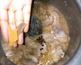 A picture of step 4 of Chicken Changezi Karhai.