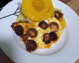 Burgonya tojásos kolbásszal recept fázis 6 fotója