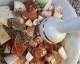 Foto del paso 5 de la receta: Mini Medalloncitos de Garbanzos y Arvejas